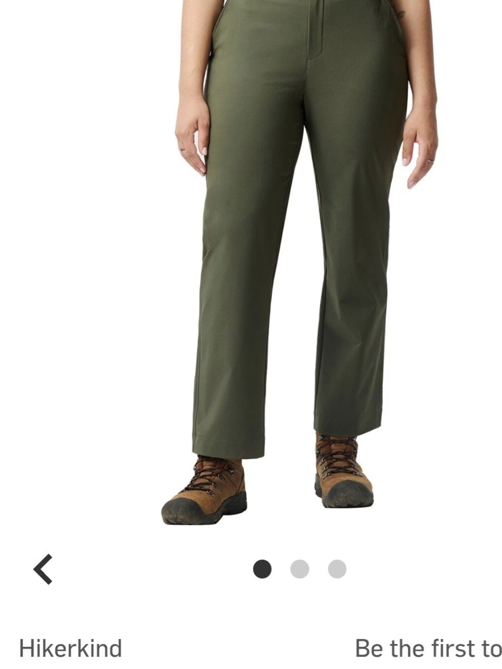 Hikerkind Khaki Women Hiking Technical outdoor camping pants new 1X $147